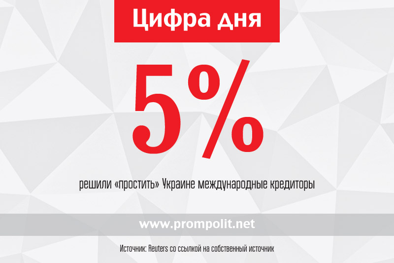 Цифра дня: 5 %