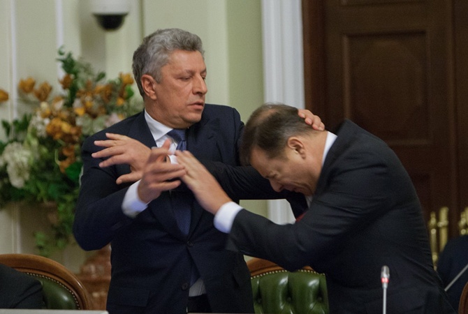 Поліція займеться бійкою Бойко з Ляшко Поліція займеться бійкою Бойко з Ляшко