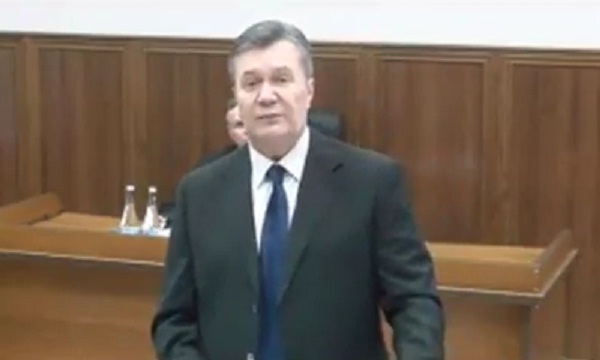 Втiкач екс-гарант Янукович в суді збрехав, що у нього не було судимостей