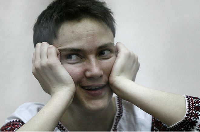 Надежда Савченко перенесла презентацию проекта «Руна»