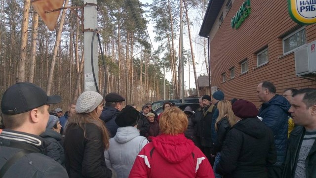 Под Киевом продолжается борьба за земли