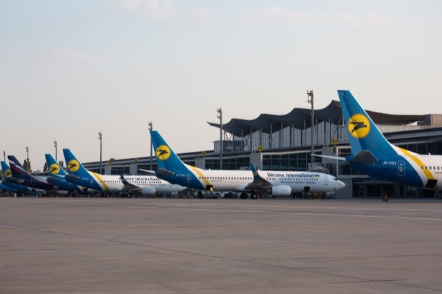 Аеропорт «Бориспіль» відзвітував про збільшення пасажиропотоку