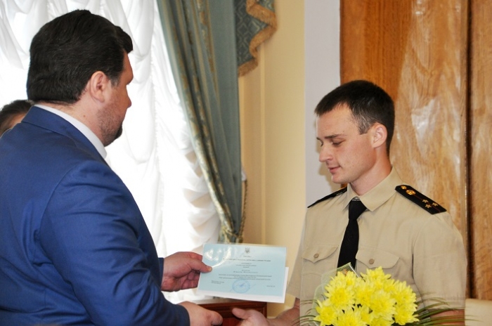 У Житомирі місцева адміністрація відзначила обдаровану молодь, яка прославляє область