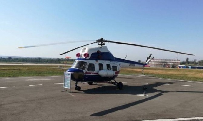«Мотор Сич» представила первый украинский вертолет собственного производства