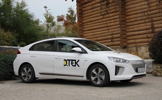 ДТЭК переводит свой киевский автопарк на электромобили