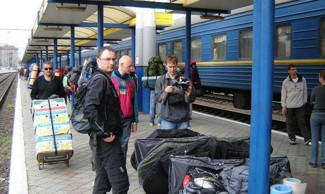 В Украине пассажироперевозки выросли на 0,4%