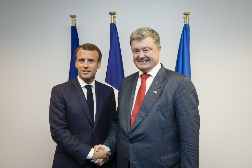 Президент України провів зустріч з Президентом Франції Президент України провів зустріч з Президентом Франції