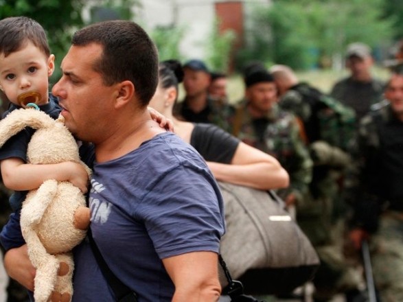 В Украине повысилось число переселенцев