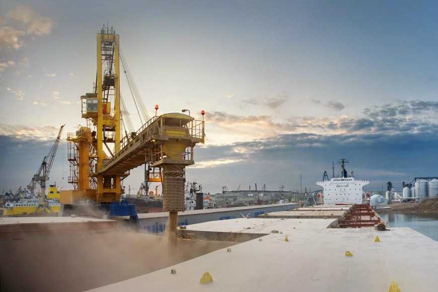 Морпорти наростили перевалку зернових на 33,4%