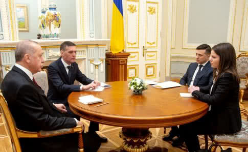 Зеленський і Ердоган обговорили можливість імпорту до України каспійського газу