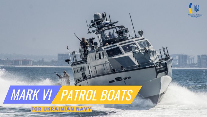 США передадут Украине шесть военных катеров, которые будут патрулировать в водах Черного и Азовского морей США передадут Украине шесть военных катеров, которые будут патрулировать в водах Черного и Азовского морей