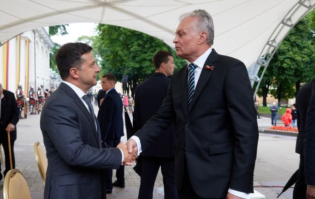 Президент України зустрівся з главами Литви та Євроради. Про що говорили