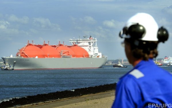 Укртатнафта впервые импортировала сжиженный газ из Нигерии