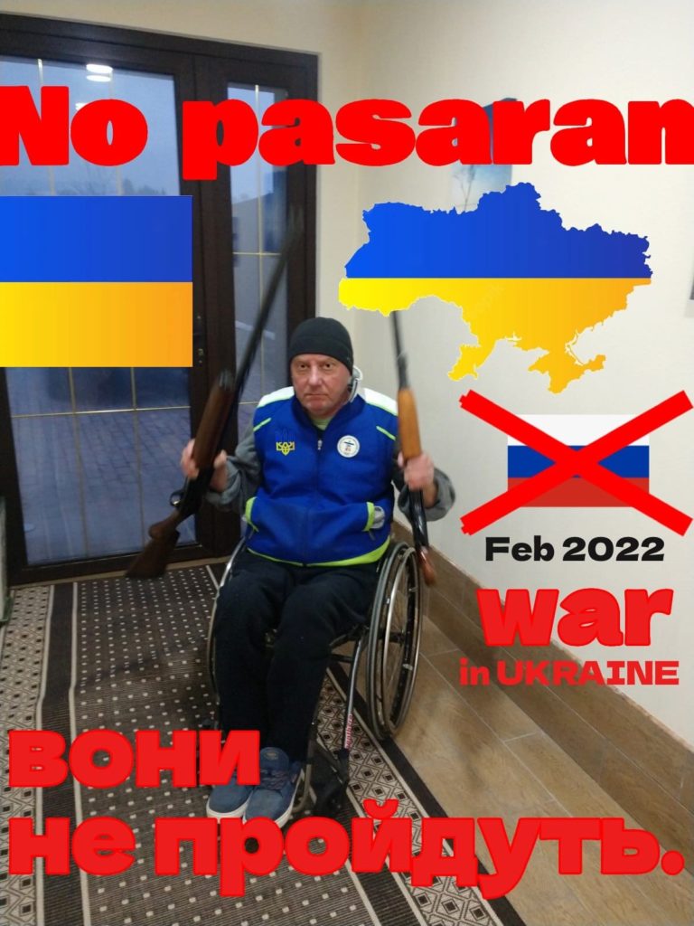 Інвалідний візок не перепона, якщо є бажання боронити Україну
