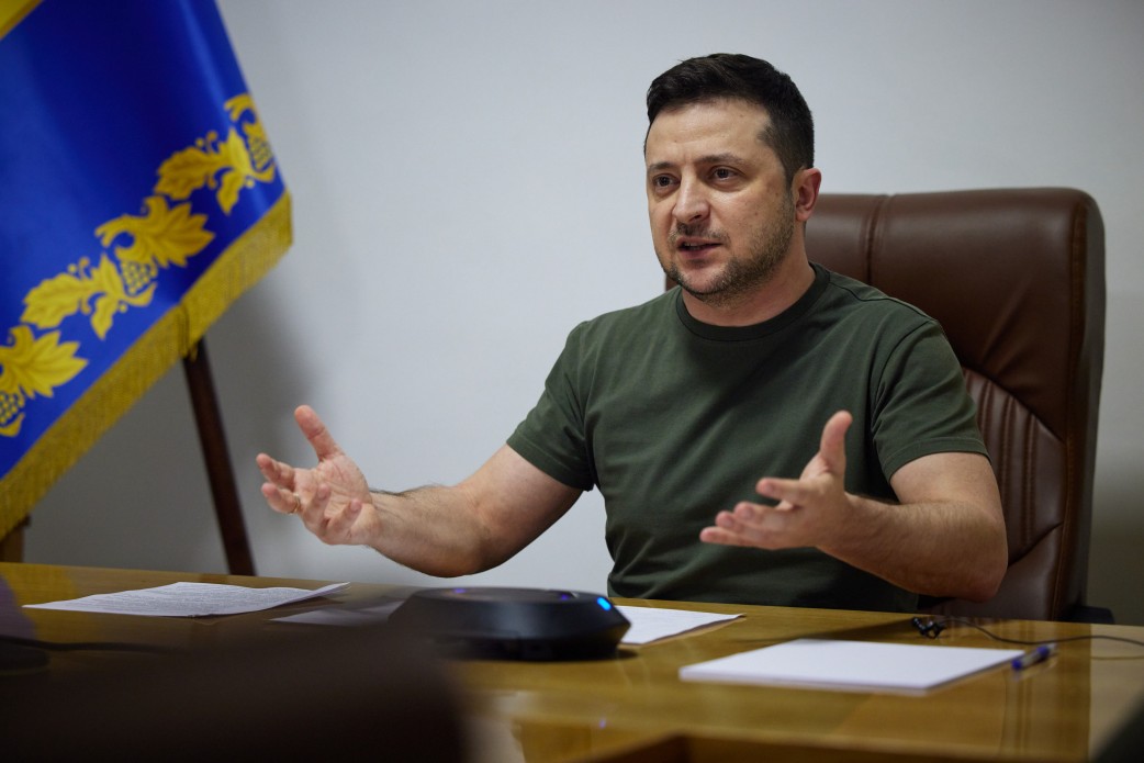 Володимир Зеленський обговорив з конгресменами США санкції проти Росії та загрозу для ядерних об’єктів в Україні