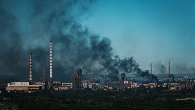Російські окупанти планують запустити завод «Азот» у Сєвєродонецьку. Це може призвести до техногенної катастрофи