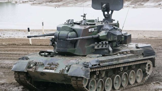 У Збройних силах України з’явились перші Gepard з Німеччини У Збройних силах України з’явились перші Gepard з Німеччини