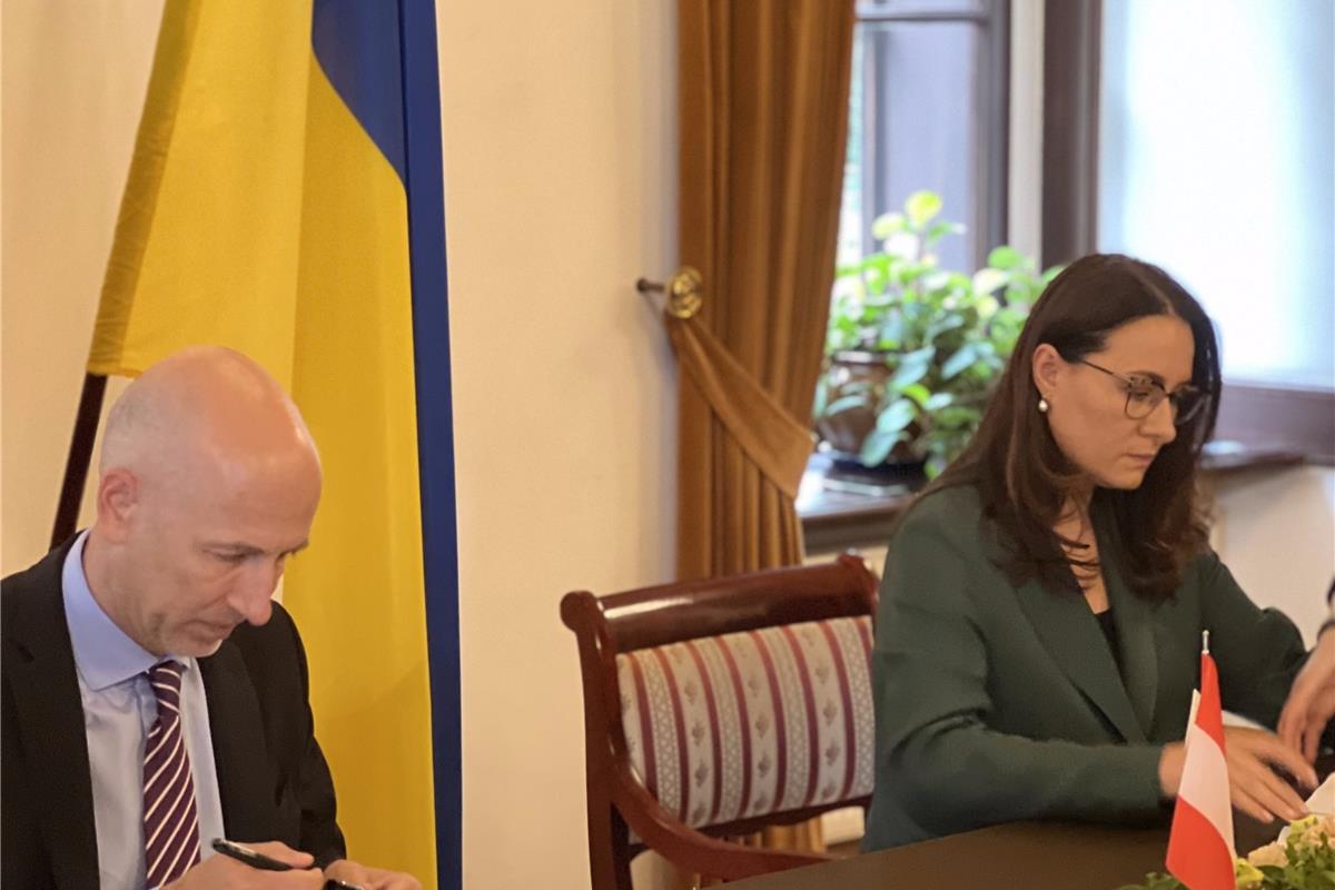 Украина и Австрия подписали соглашение об экономическом сотрудничестве