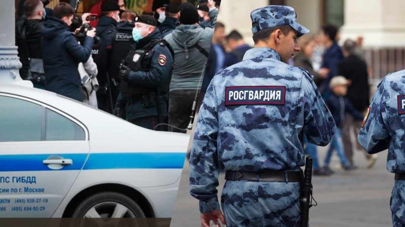 Докатились. В Москве проводят аресты военных, движение в центре перекрыто