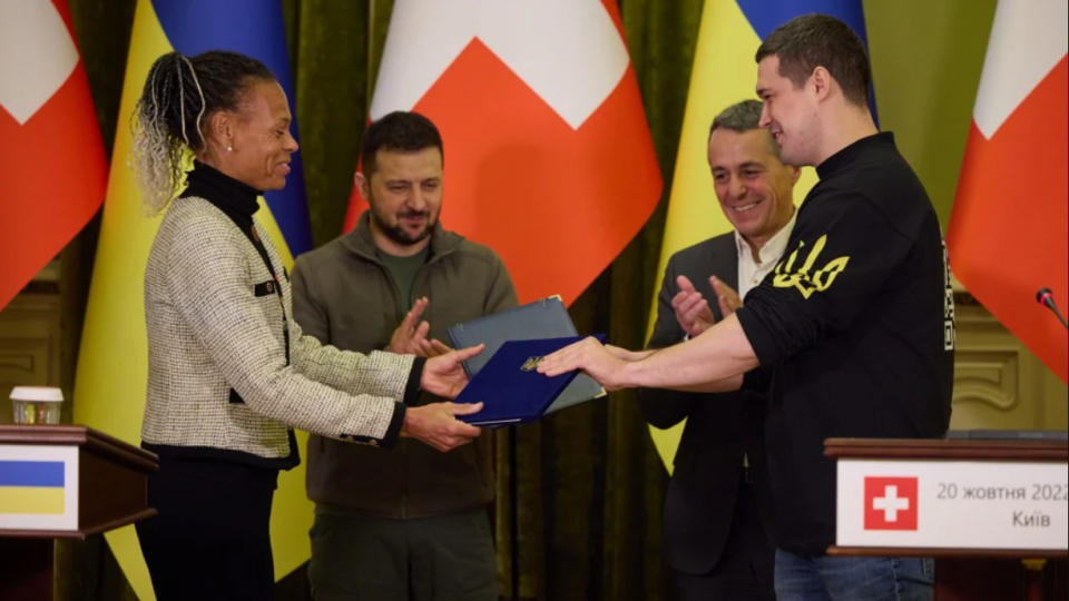 Україна та Швейцарія підписали Меморандум про партнерство у сфері цифрової трансформації