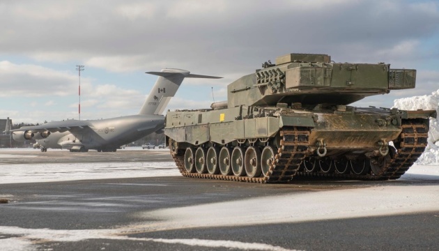 Первый пошел. Танк Leopard 2 из Канады уже по пути в Украину Первый пошел. Танк Leopard 2 из Канады уже по пути в Украину