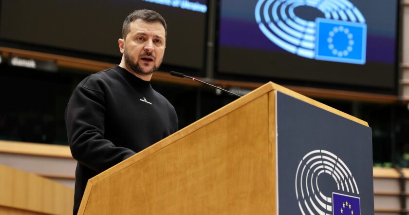 У Європарламенті виступив Президент України: «Ми захищаємось від найбільшої антиєвропейської сили»