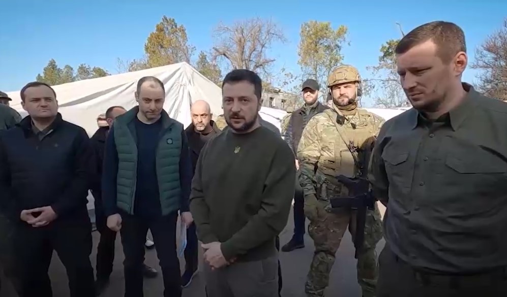 Глава государства в Херсонской области: Все восстановим, все отстроим