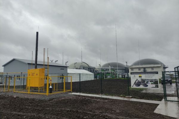 Дасть 3 млн кубометрів на рік. Перший біометановий завод в Україні підключили до мережі