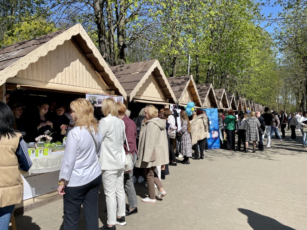 Первая в Украине. Во Львове состоялась ярмарка молодежного предпринимательства Первая в Украине. Во Львове состоялась ярмарка молодежного предпринимательства