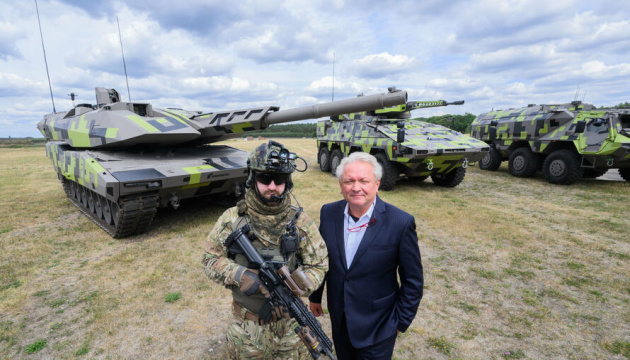 Немецкий концерн Rheinmetall готов производить в Украине танки, системы ПВО и боеприпасы