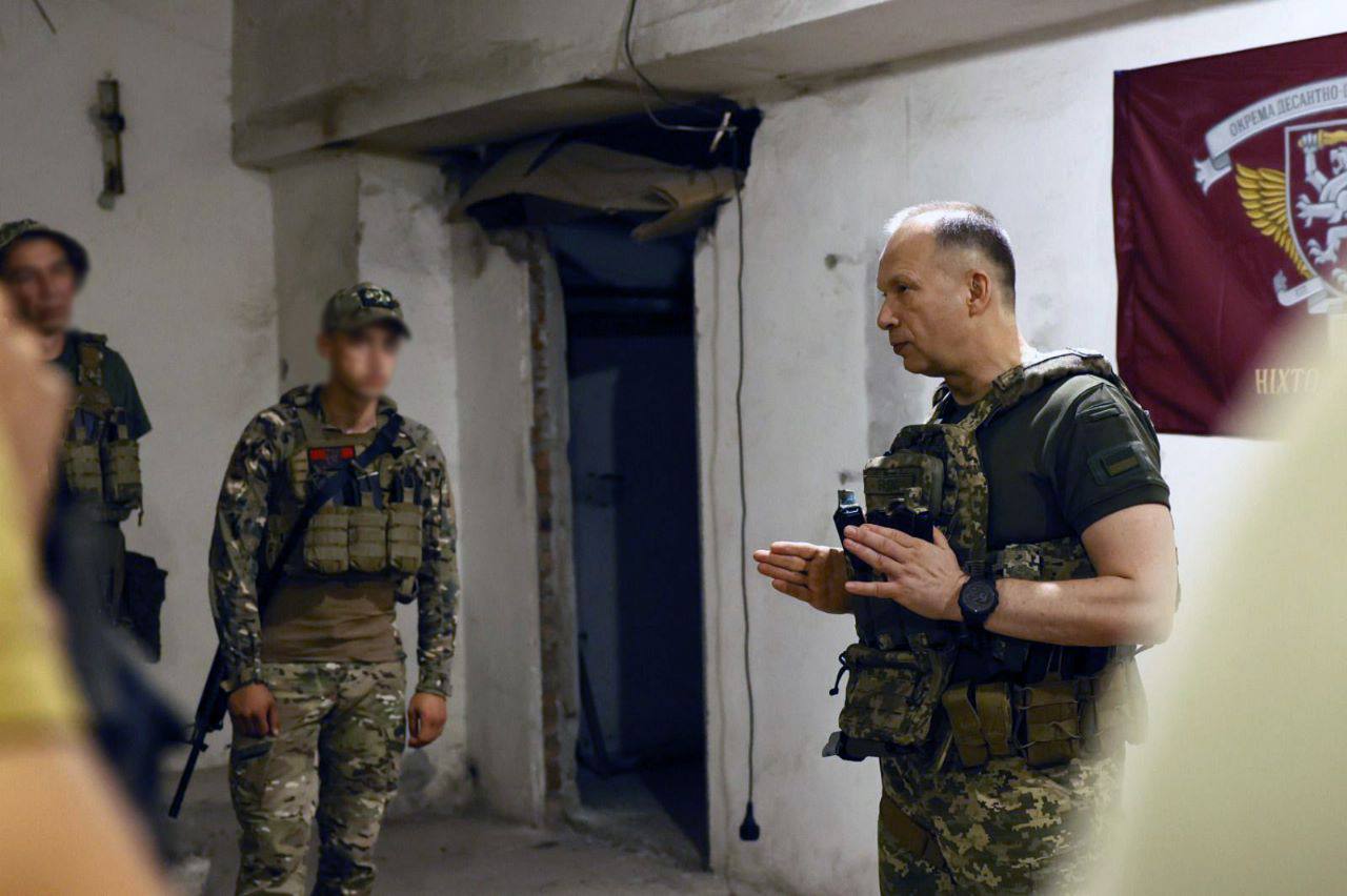 ВСУ срывают планы врага и шаг за шагом освобождают территорию Украины, — Александр Сырский ВСУ срывают планы врага и шаг за шагом освобождают территорию Украины, — Александр Сырский
