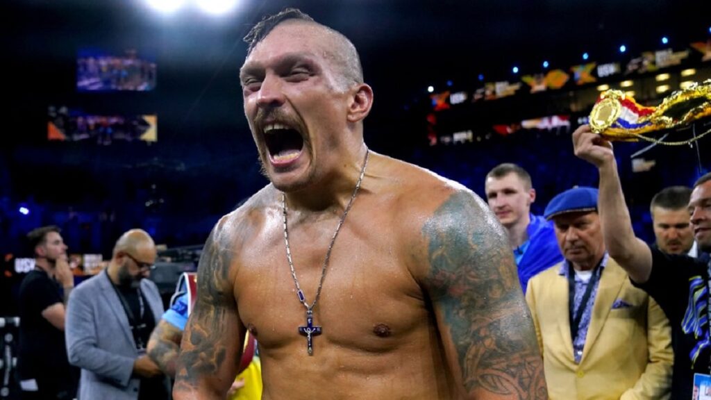 Перемогу у ринзі Усик присвятив Україні та Збройним Силам України