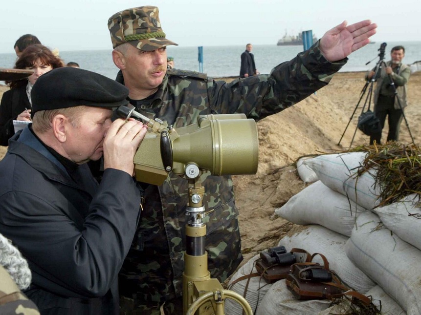 23_09_14_Генерал_Михайло_Коваль_і_Президент_Кучма_Острів_Тузла_06 23_09_14_Генерал_Михайло_Коваль_і_Президент_Кучма_Острів_Тузла_06