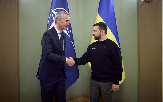 Генсек НАТО прибув до Києва та зустрівся із Зеленським Генсек НАТО прибув до Києва та зустрівся із Зеленським