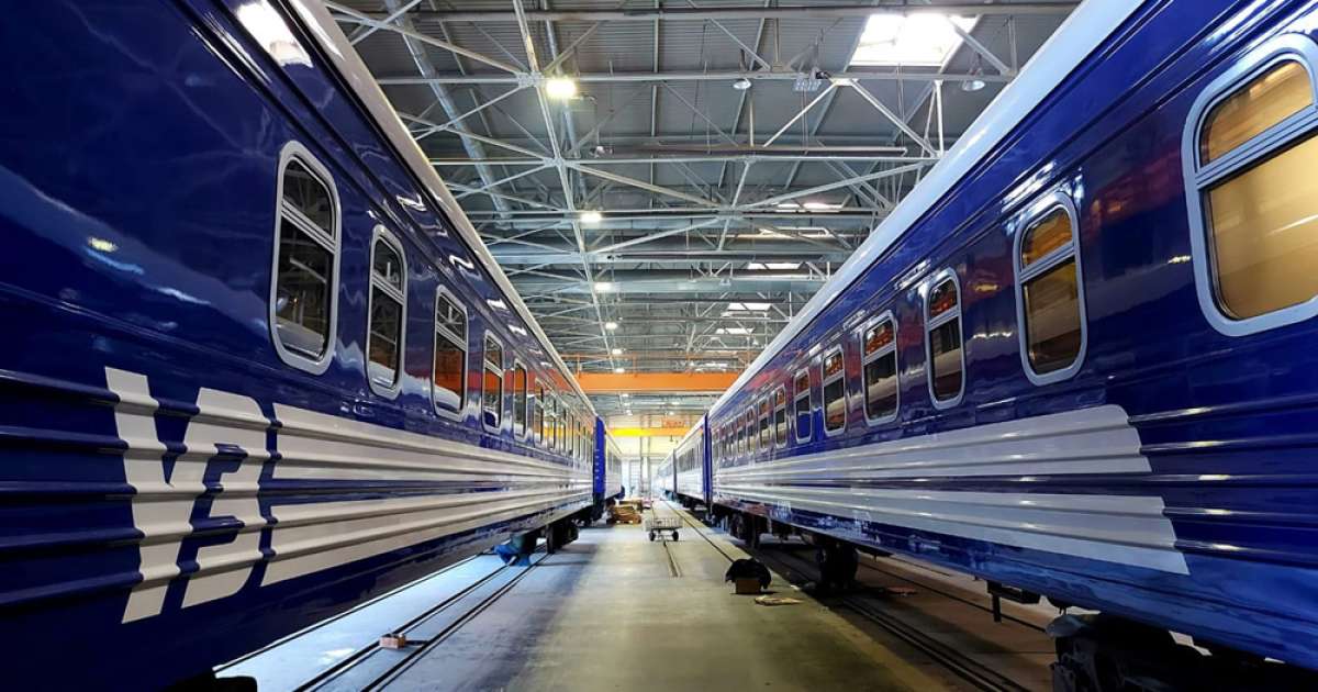 Укрзализныця заключила контракт с Крюковским заводом на поставку 22 пассажирских вагонов Укрзализныця заключила контракт с Крюковским заводом на поставку 22 пассажирских вагонов