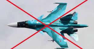 ЗСУ знищили ще один російський винищувач Су-34 ЗСУ знищили ще один російський винищувач Су-34