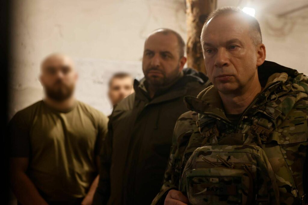 Александр Сырский о ситуации на фронте: «На месте принял несколько решений»