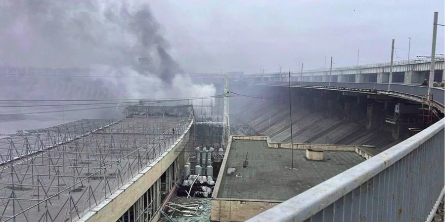 Удар по ДнепроГЭС: ориентировочные убытки окружающей среде составляют более 140 млн гривен