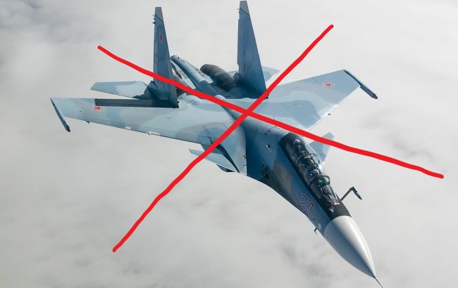 ГУР уничтожило российский истребитель Су-30СМ в Черном море из ПЗРК, стоимостью 50 млн долларов (ВИДЕО) ГУР уничтожило российский истребитель Су-30СМ в Черном море из ПЗРК, стоимостью 50 млн долларов (ВИДЕО)