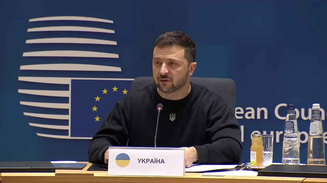 Зеленский представил План победы на заседании Евросовета и впервые отметил, в чем заключается суть неядерного сдерживания РФ Зеленский представил План победы на заседании Евросовета и впервые отметил, в чем заключается суть неядерного сдерживания РФ