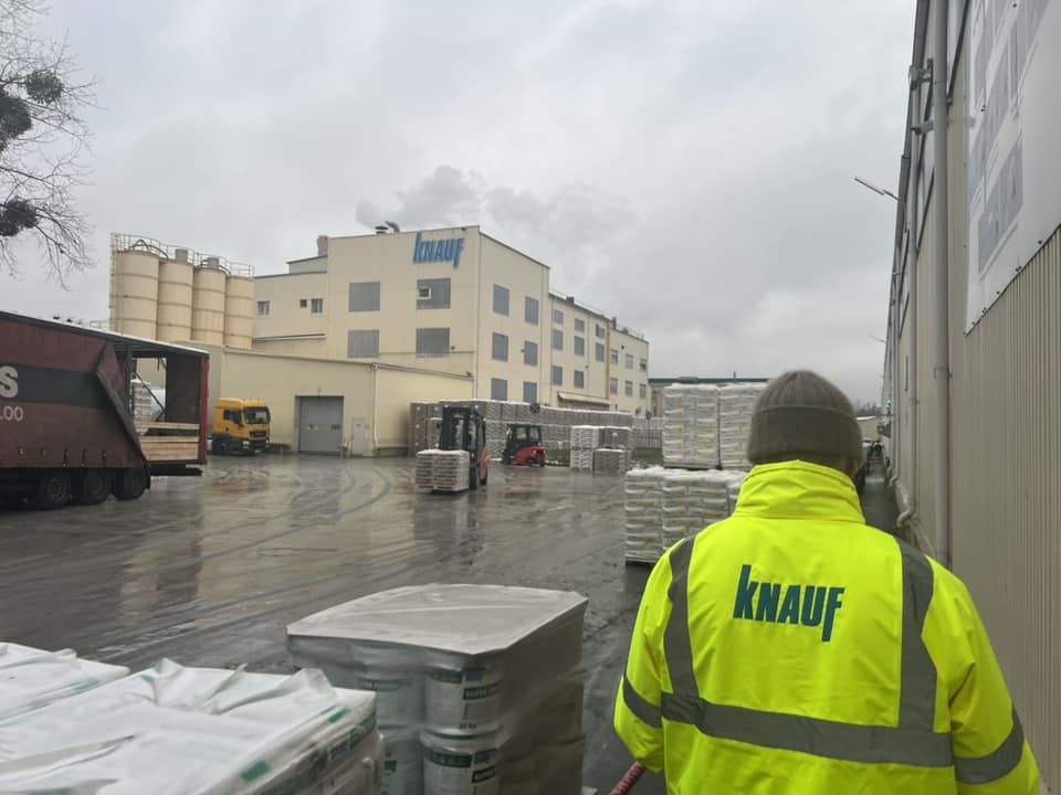 Німецька компанія Knauf будує в Україні другий завод