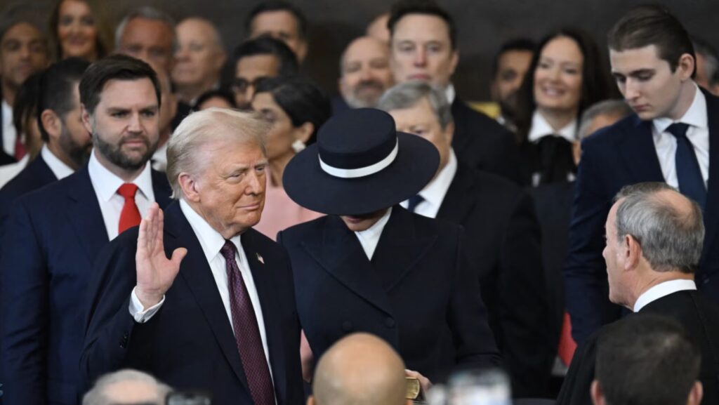 Офіційно став 47-м президентом США. Дональд Трамп на інавгурації пообіцяв «золоте століття» Америці та закінчити війни