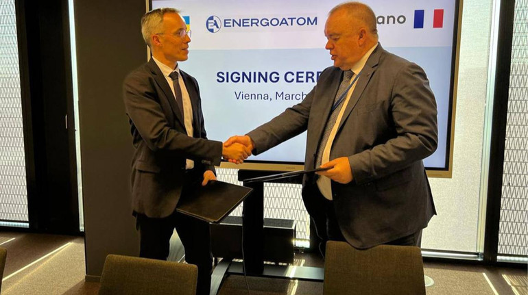 «Енергоатом» та французька Orano домовилися про збагачення урану до 2040 року