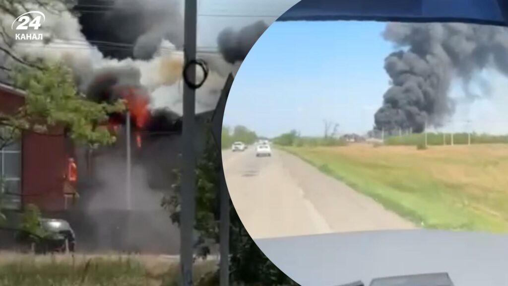 В Ростовской области пылает склад с комплектующими для БпЛА, – СМИ В Ростовской области пылает склад с комплектующими для БпЛА, – СМИ