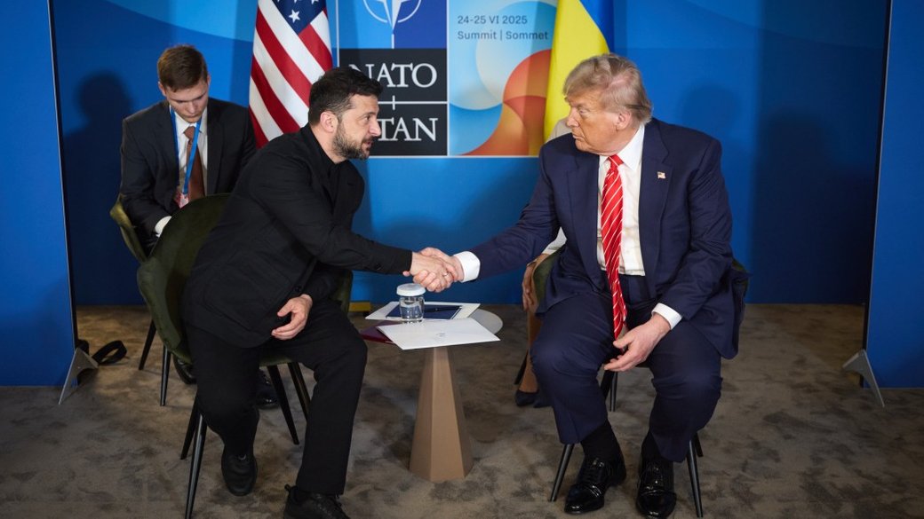Зустріч Зеленського та Трампа на саміті НАТО: про що говорили лідери Зустріч Зеленського та Трампа на саміті НАТО: про що говорили лідери