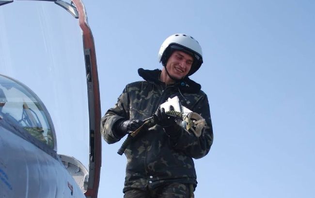 Загиблому пілоту F-16 Максиму Устименку надали звання Героя України