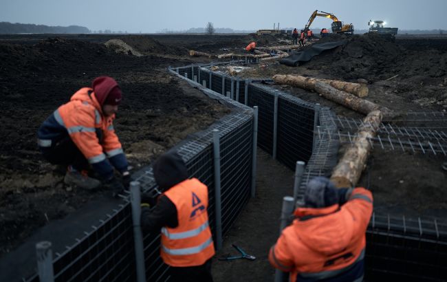 Украина развернула рекордное строительство оборонительных сооружений, — WSJ Украина развернула рекордное строительство оборонительных сооружений, — WSJ