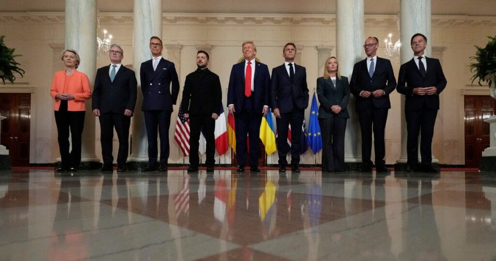 Трамп, Зеленський і ЄС: чотири сенсаційні висновки переговорів у Вашингтоні Трамп, Зеленський і ЄС: чотири сенсаційні висновки переговорів у Вашингтоні