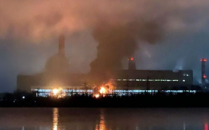 Українські дрони уразили ГРЕС під Москвою