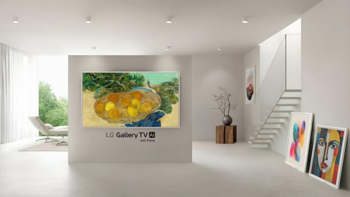 LG анонсувала Gallery — телевізор у форматі художнього полотна LG анонсувала Gallery — телевізор у форматі художнього полотна